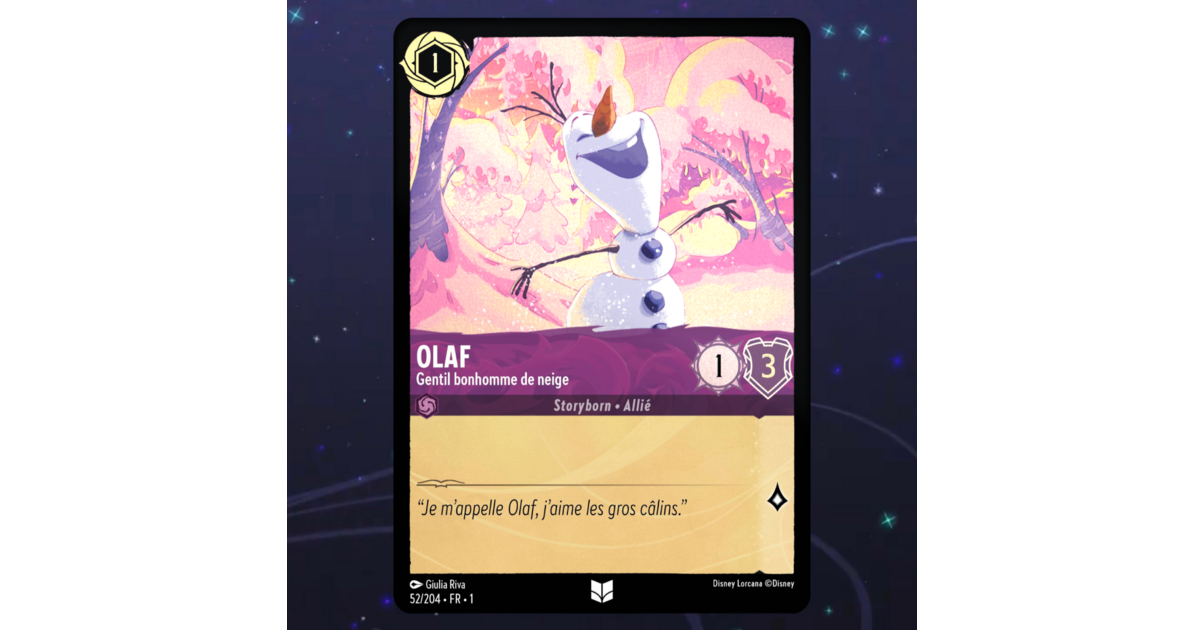 Disney Lorcana TCG : Carte 